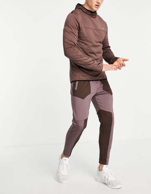 ASOS 4505 – Outdoor Training – Brungrå huvtröja, 3 av 4