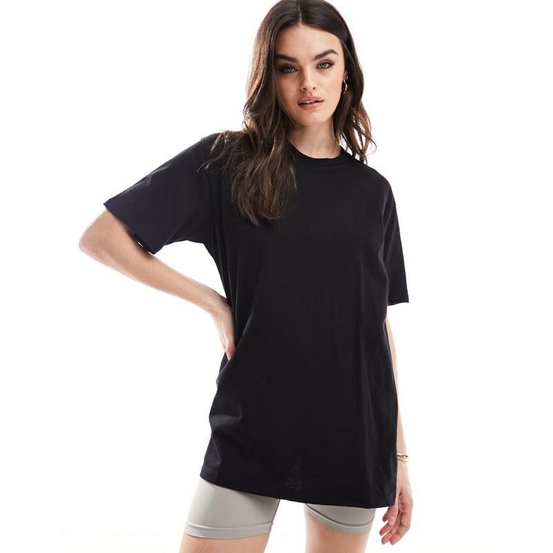 4505 – Oversize-T-Shirt aus Baumwolle mit Symbol
