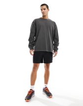 ASOS 4505 Icon slim fit long sleeve training t-shirt in mesh peformance  fabric with quick