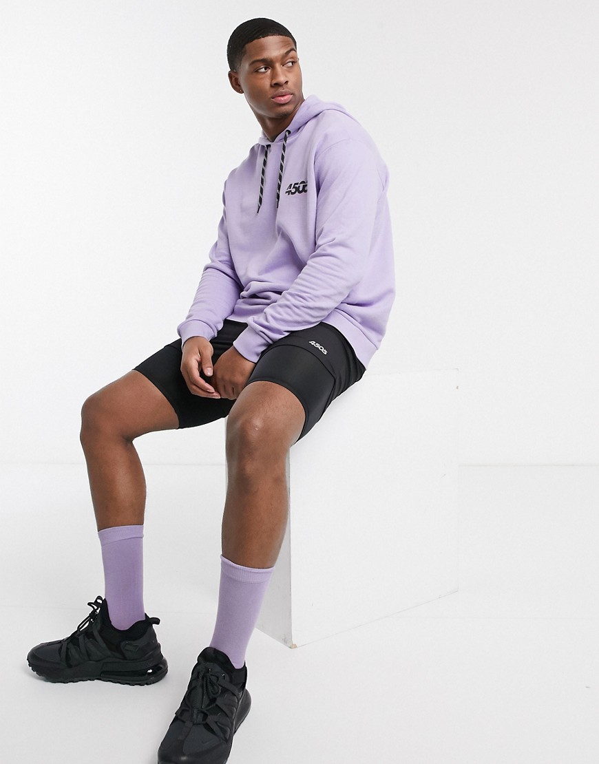 ASOS 4505 oversized hoodie in lilac-Purple