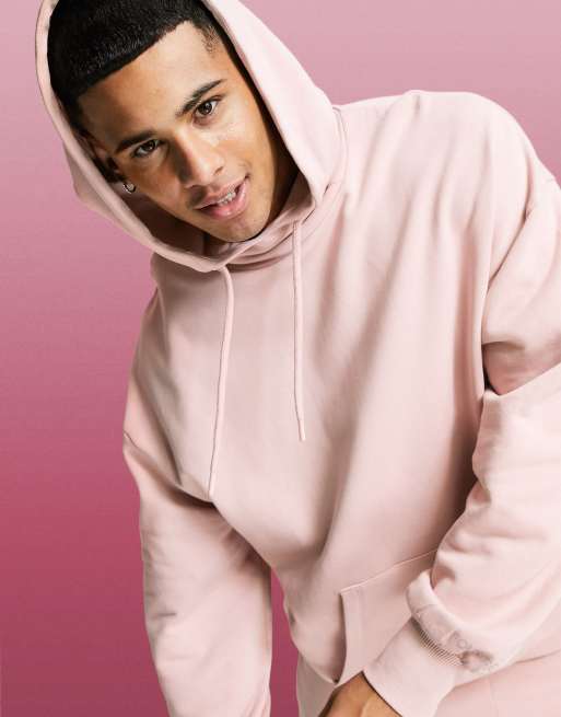 Asos pink sale hoodie