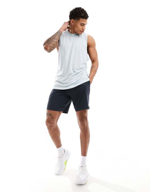 ASOS 4505 oversized performance mesh training tank in light blue | ASOS