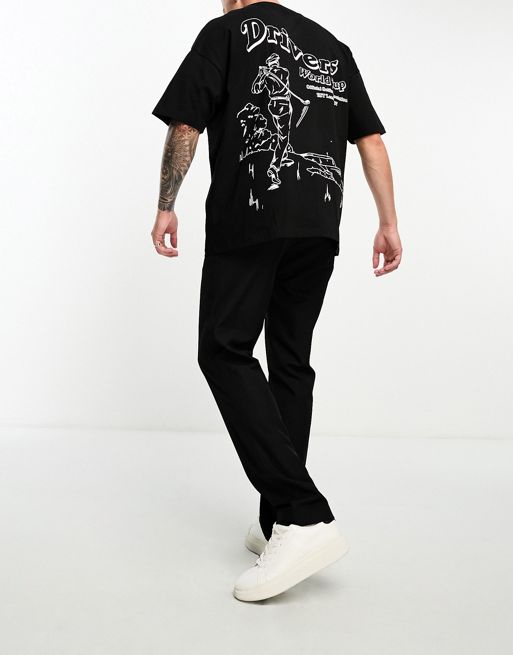ASOS 4505 icon workout t-shirt with quick dry in black