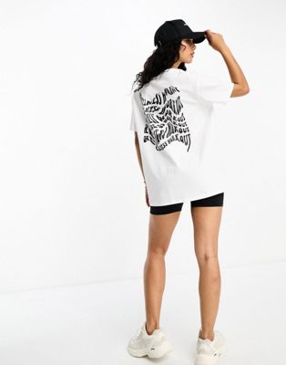 ASOS 4505 oversized t-shirt with wellness graphic