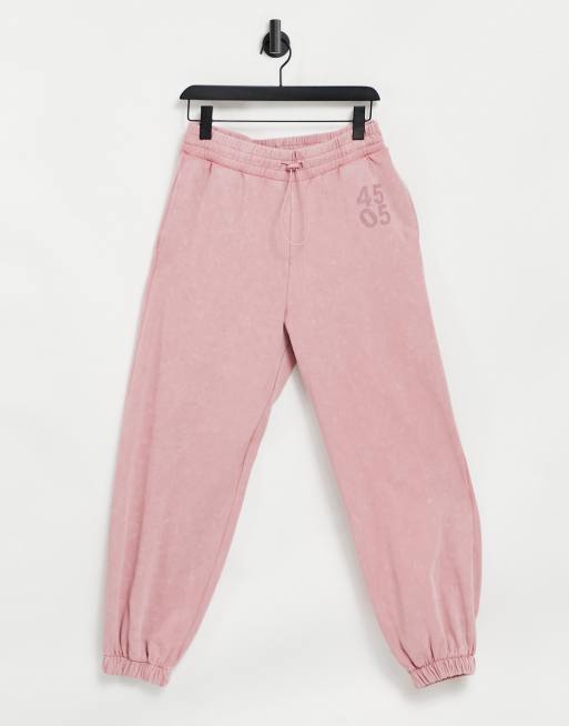ASOS 4505 - Oversized unisex-joggingbukser i syrevask