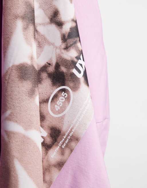 ASOS 4505 - Oversized unisex-t-shirt med lange ærmer og grafisk print, 4 af 4