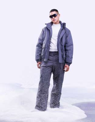 ASOS 4505 oversized utility ski jacket  - ASOS Price Checker