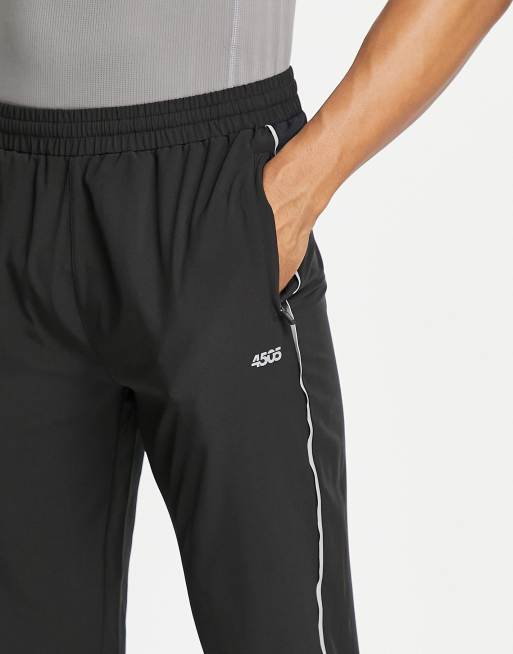 ASOS 4505 - Pantalon de jogging hybride en tissu avec bordure réfléchissante, 4 de 4