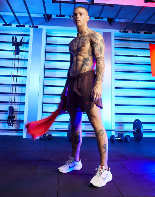 ASOS 4505 - Pantaloncini da corsa con intagli al laser