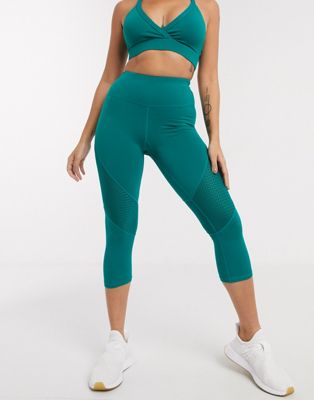 ASOS 4505 Petite high waisted legging with mono filament detail