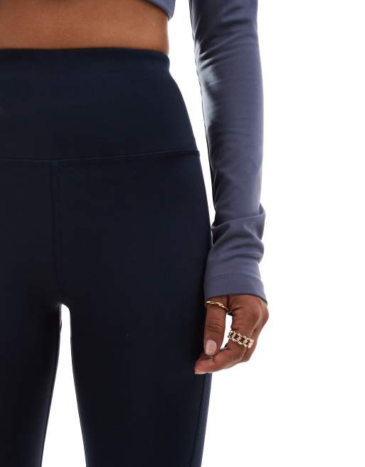ASOS 4505 Petite Icon bum sculpt gym legging in navy ASOS