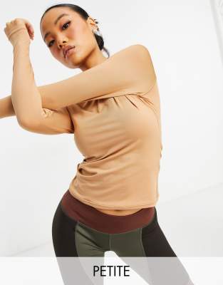 ASOS 4505 Petite - Icon - Langærmet top i slim pasform 