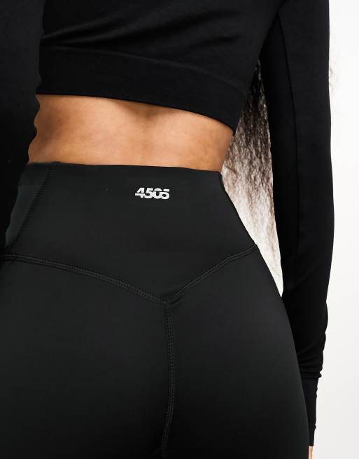 ASOS 4505 Petite icon running drawstring waist leggings with pocket