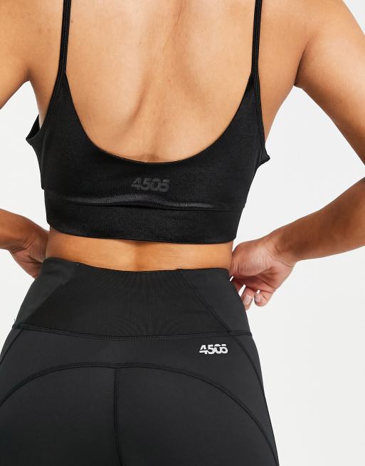 ASOS 4505 Petite Icon run tie waist legging with pocket , 2 of 4