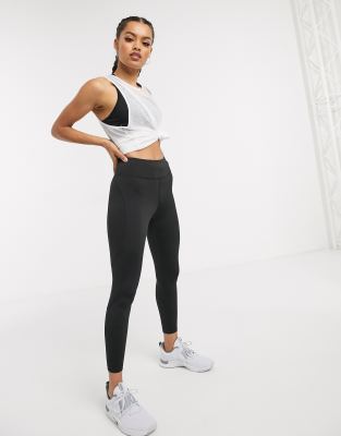 tie waist running leggings