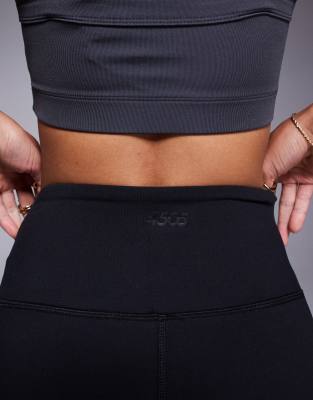 4505 Asos  Petite Icon Soft Touch Wrap Waist Slim Kick Yoga Leggings