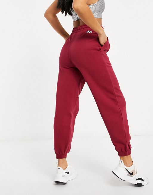 Red Ultimate Sweat Joggers. Trousers