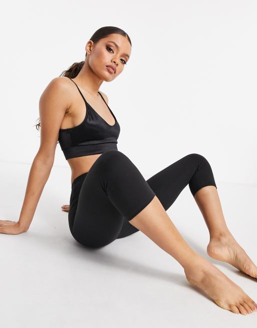 ASOS 4505 Petite icon running drawstring waist leggings with