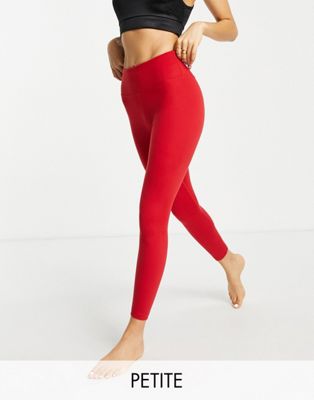 ASOS 4505 Petite icon yoga legging-Red