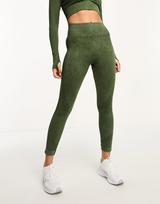 Legging de sport froncé à l'arrière