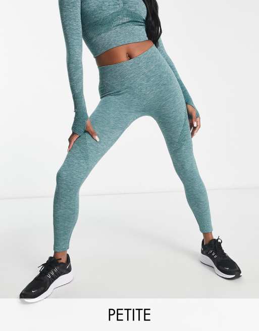 ASOS 4505 Petite - Leggings senza cuciture con pannelli modellanti