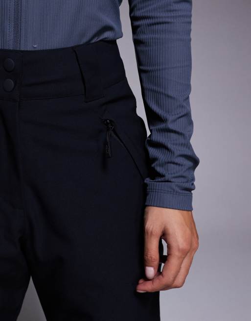 ASOS 4505 Petite - Pantalon de ski droit déperlant - Noir, 3 de 5