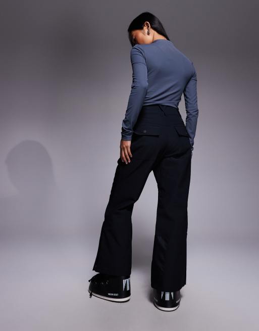 ASOS 4505 Petite - Pantalon de ski droit déperlant - Noir, 4 de 5