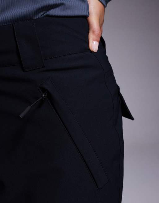 ASOS 4505 Petite - Pantalon de ski droit déperlant - Noir, 5 de 5