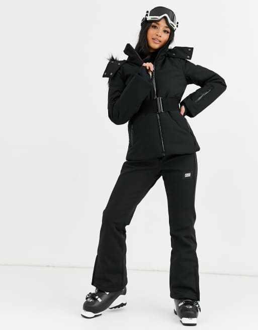 ASOS 4505 Petite ski jacket with quarter zip