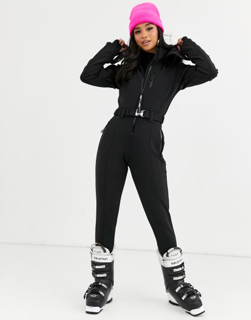 ASOS 4505 Tall ski fitted belted ski suit with hood