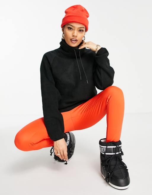 Asos 4505 Activewear  Womens Ski Fleece Ski Mid Layer Over The Head Fleece  Black » Bapaskediri