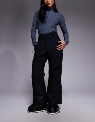 Asos 4505 Ski & Snow Asos 4505 Petite Ski Straight Leg Water Repellent Ski Pants In Black
