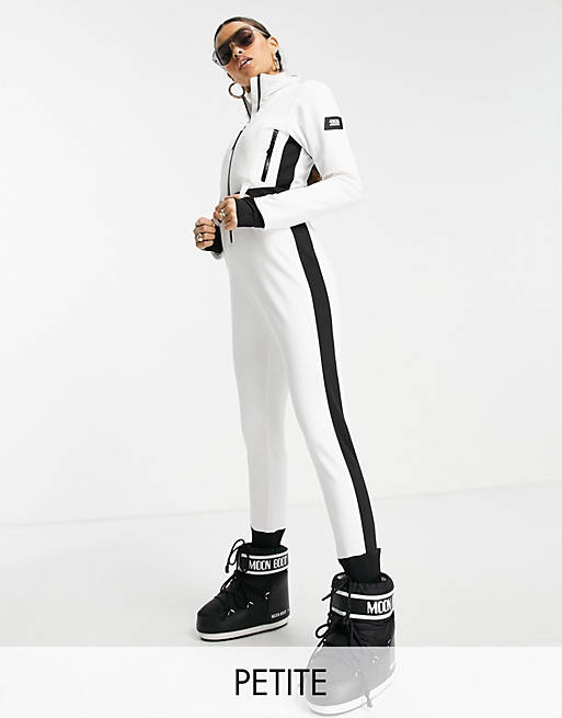 Sportswear Petite ski suit in mono colourblock 