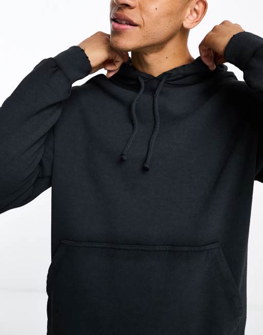 ASOS 4505 pump hoodie in washed charcoal