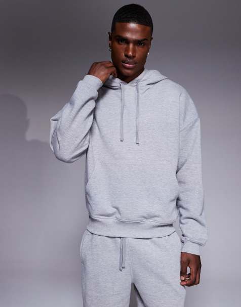 ASOS 4505 quick dry heavyweight training tracksuit in grey marl - view 1
