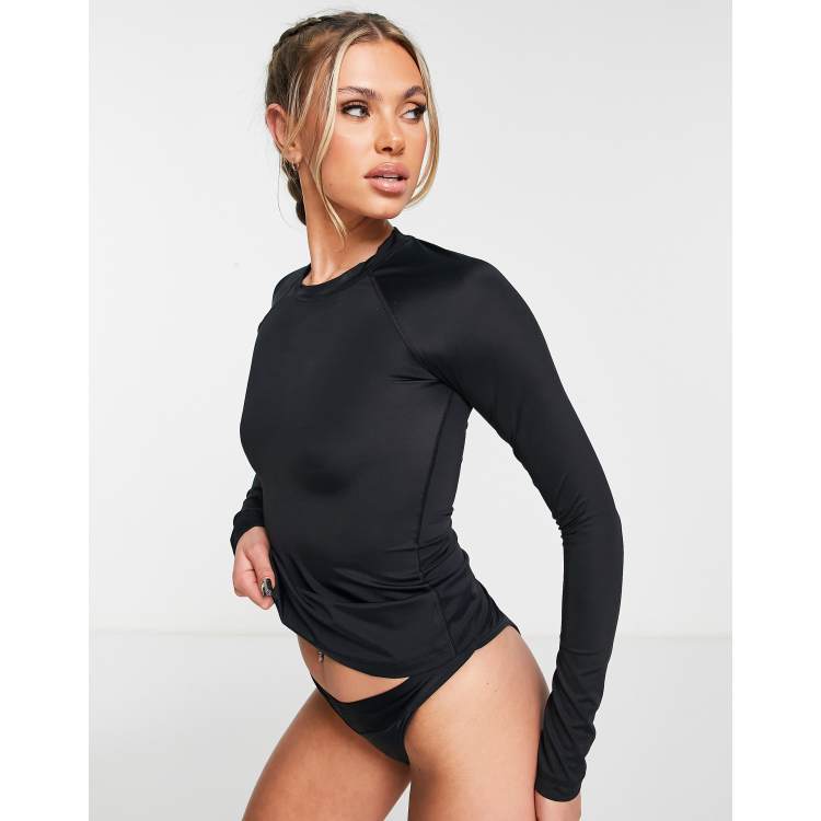 ASOS 4505 rash vest with long sleeve