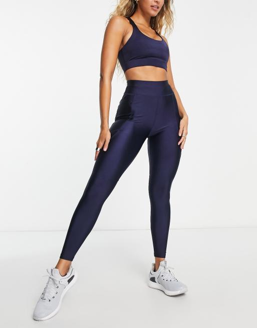 ASOS 4505 - Run - Glanzende legging met gestrikte taille 