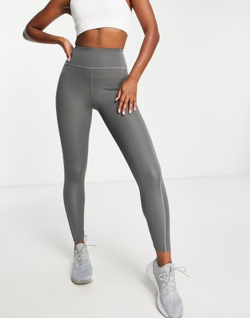 ASOS 4505 run tie legging with pop color stitch