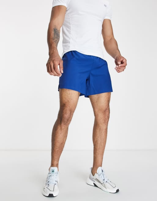 ASOS 4505 running 2 in 1 shorts in white