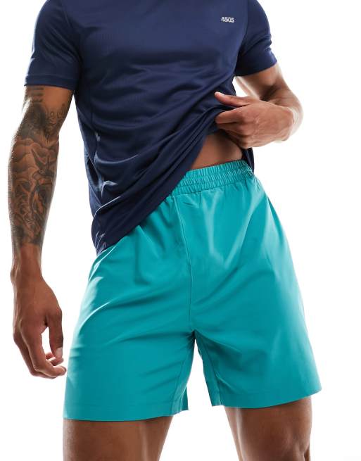 Green deals running shorts