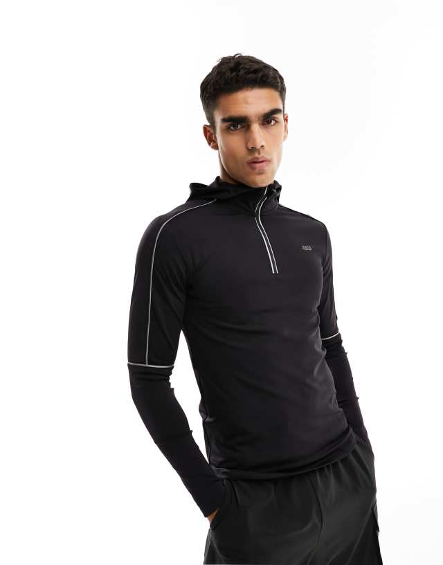 ASOS 4505 running sweatshirt with reflective