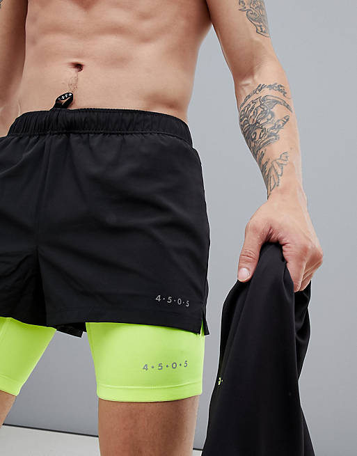 ASOS 4505 running tights in short length with quick dry