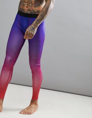 ombre running leggings