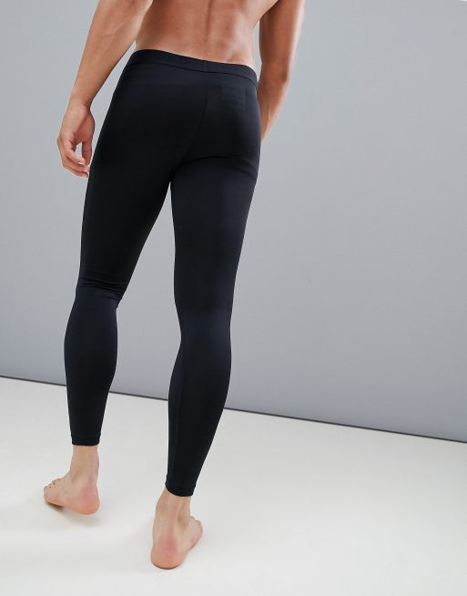 ASOS 4505 running tights with quick dry in black