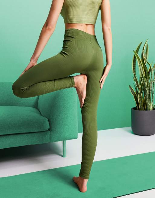 ASOS 4505 seamless legging in rib