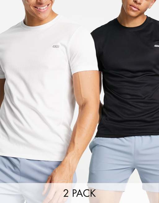 ASOS - 4505 - Set van 2 sneldrogende T-shirts 