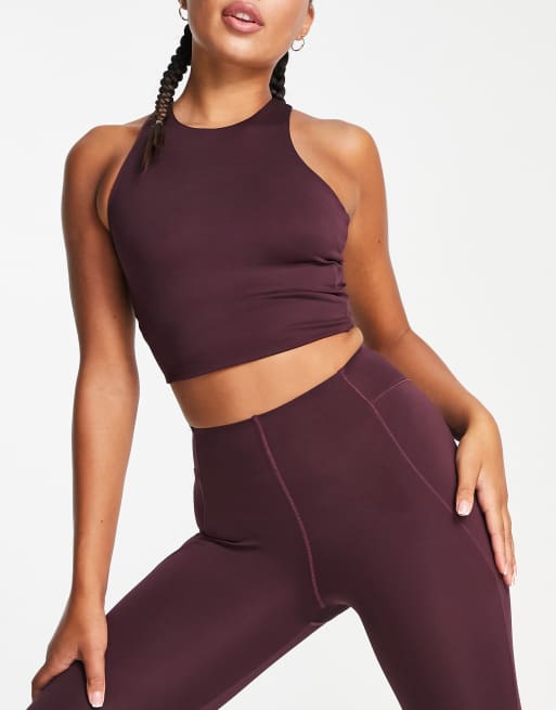 ASOS 4505 singlet with inner bra 
