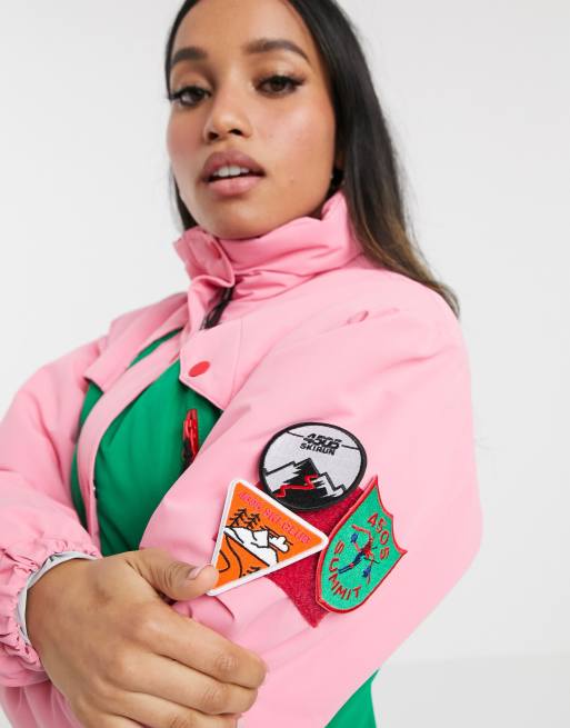 ASOS 4505 Petite ski shellsuit in 80s style - ShopStyle Jackets