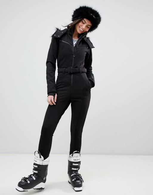 ASOS 4505 Petite ski all in one '80s printed ski suit