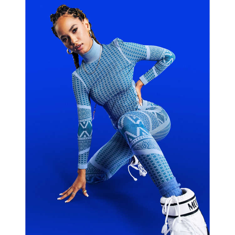 Funky ski base outlet layers